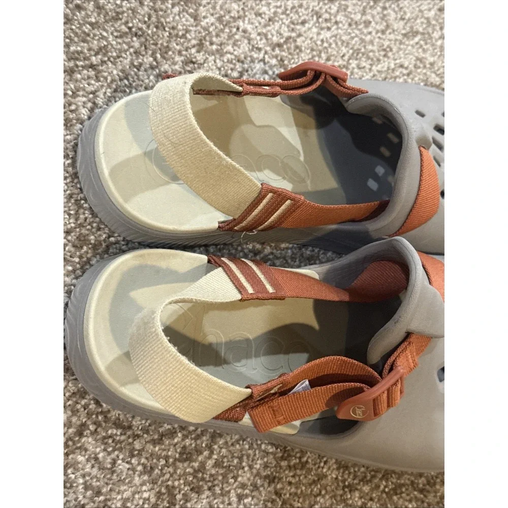 Chaco Chillos Clogs Earth Brown Men's Size 11  Slip-On Comfort Foam Sandals Gorp